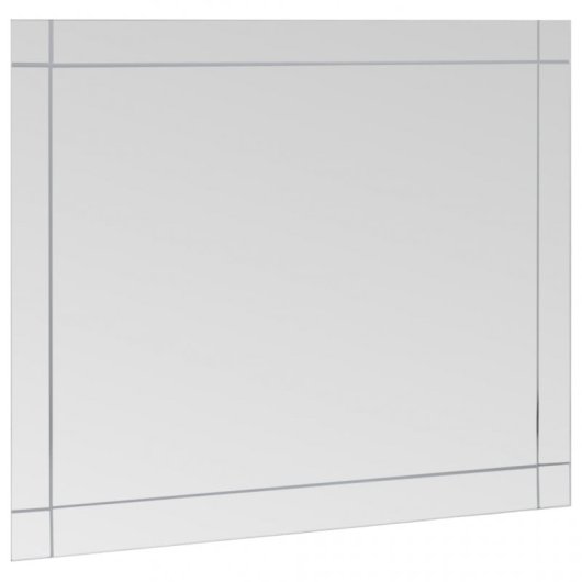 Vidaxl Espejo De Pared Vidrio 100x60 Cm