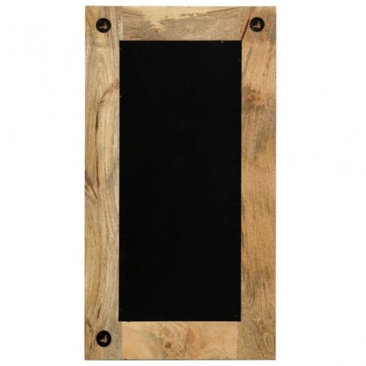 Vidaxl Espejo De Madera Maciza De Mango 50x110 Cm
