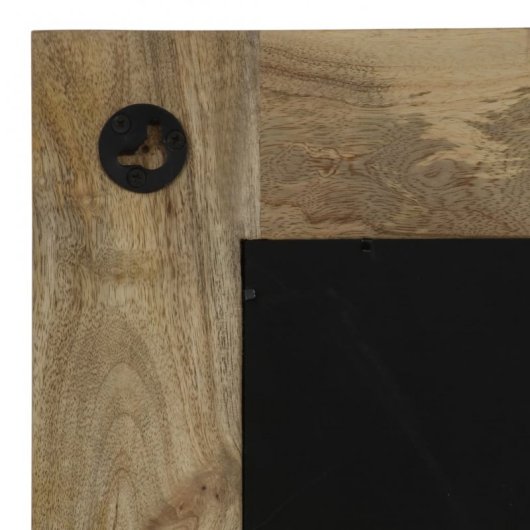 Vidaxl Espejo De Madera Maciza De Mango 50x110 Cm