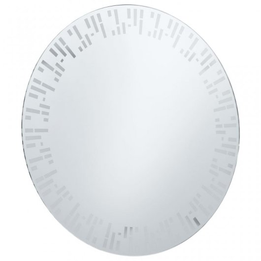 Vidaxl Espejo De Baño Con Led 70 Cm Plata Plata-70x70