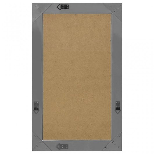 Vidaxl Espejo De Pared Estilo Barroco Negro 50x80 Cm