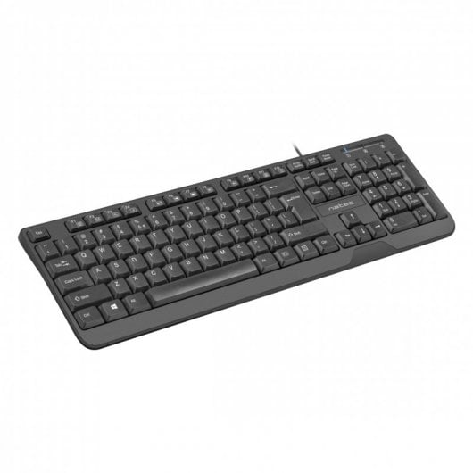 Natec Trout Teclado USB Preto Layout Português