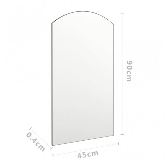 Vidaxl Espejo 90x45 Cm Vidrio