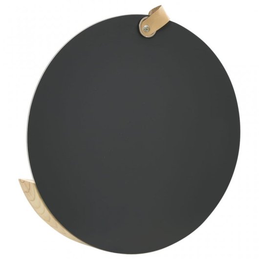 Vidaxl Espejo De Pared De Madera Maciza De Pino 35 Cm