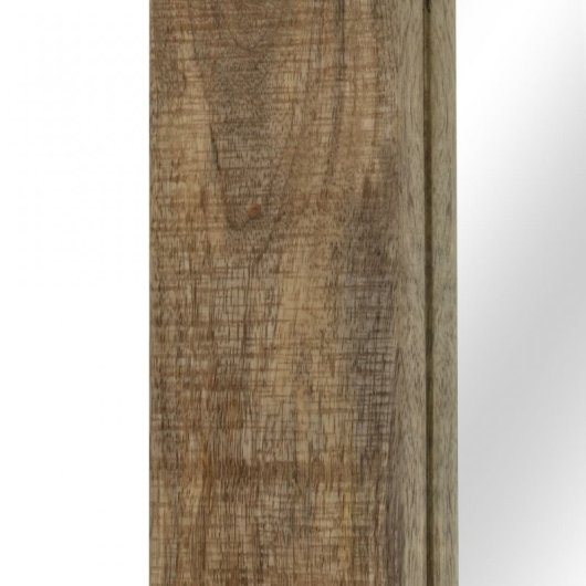 Vidaxl Espejo De Madera Maciza De Mango 50x80 Cm