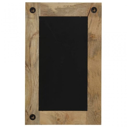 Vidaxl Espejo De Madera Maciza De Mango 50x80 Cm