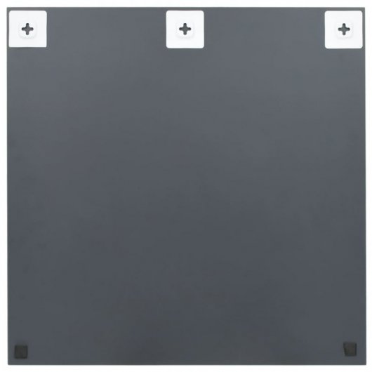 Vidaxl Espejo De Pared Con Luces Led Cuadrado De Vidrio Plata Plata-60x60