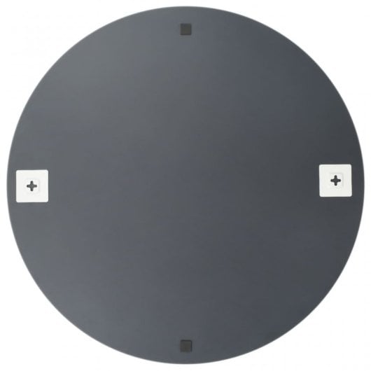 Vidaxl Espejos De Pared Redondos 2 Unidades Vidrio 50 Cm