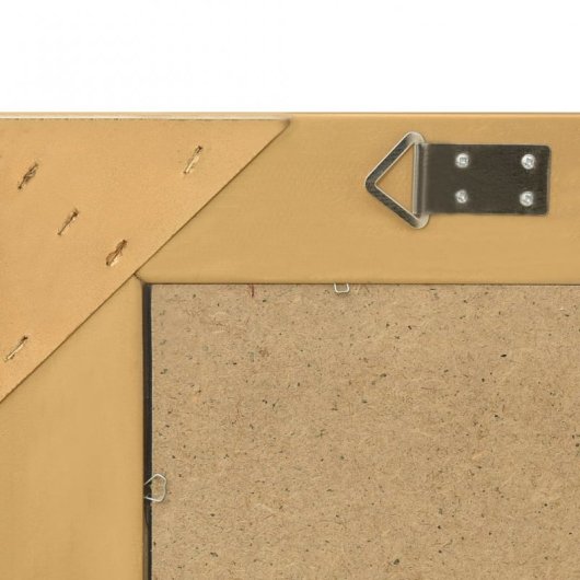 Vidaxl Espejo De Pared Estilo Barroco Dorado 50x50 Cm