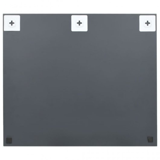 Vidaxl Espejo De Pared Sin Marco Con Luces Led Rectangular De Vidrio Plata Plata-70x50
