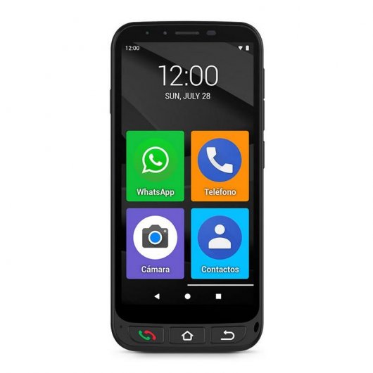 SPC Zeus 4G Pro Teléfono para Personas Mayores Negro Libre