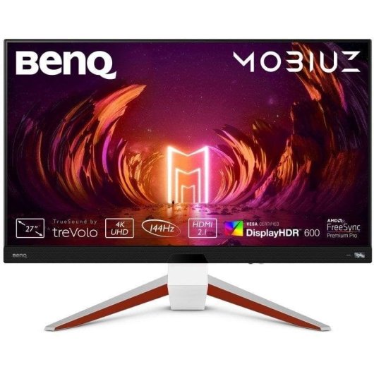 Monitor BenQ MOBIUZ EX2710U 27" UltraHD 4K 144Hz IPS HDR10 FreeSync Premium Hoogte verstelbaar