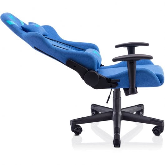 Chaise de jeu en tissu bleu saphir Valk Nyx