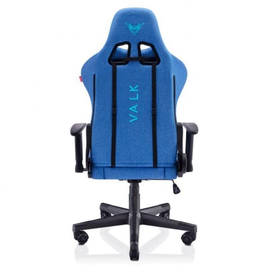 Chaise de jeu en tissu bleu saphir Valk Nyx