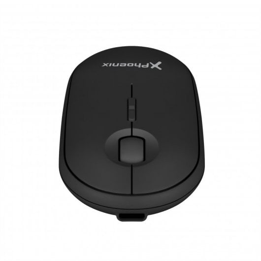 Phoenix Rebble Ratón Óptico Inalámbrico 1600 DPI Negro