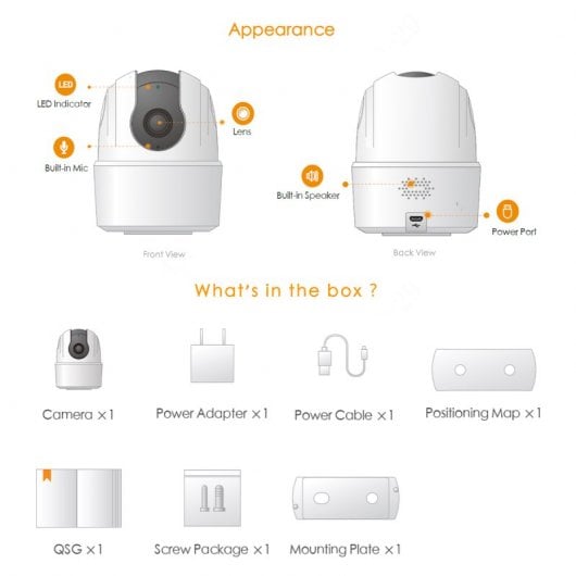 Imou Ranger 2C Câmara de Segurança IP WiFi 2MP FullHD