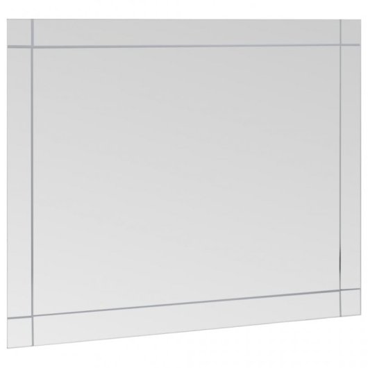 Vidaxl Espejo De Pared Vidrio 80x60 Cm