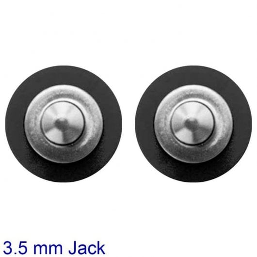 OcioDual Nanocable Jack 3,5 mm Stecker/Stecker 1,5 m Schwarz