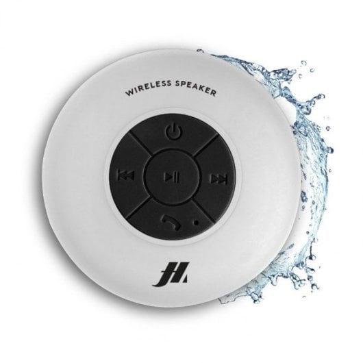 SBS Music Hero Altavoz Bluetooth para Ducha 3W Blanco