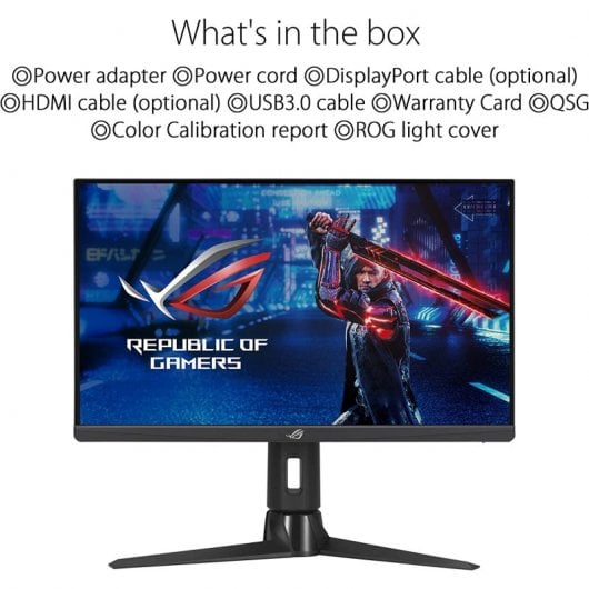 ASUS ROG Strix XG259CM Computerbildschirm 62,2 cm (24.5") 1920 x 1080 Pixel Full HD Schwarz