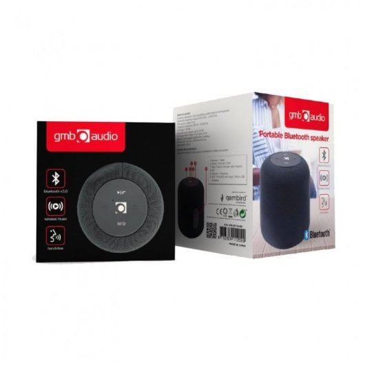 Gembird Altavoz Bluetooth 5W Negro