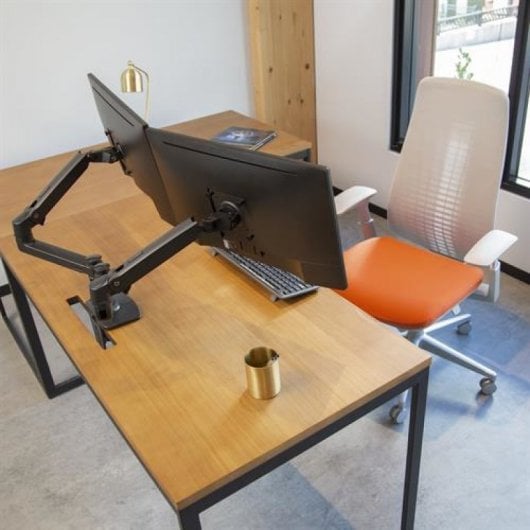 Ergotron Soporte de Escritorio Doble Brazo para Monitor 27" VESA 100x100 Máx. 18Kg