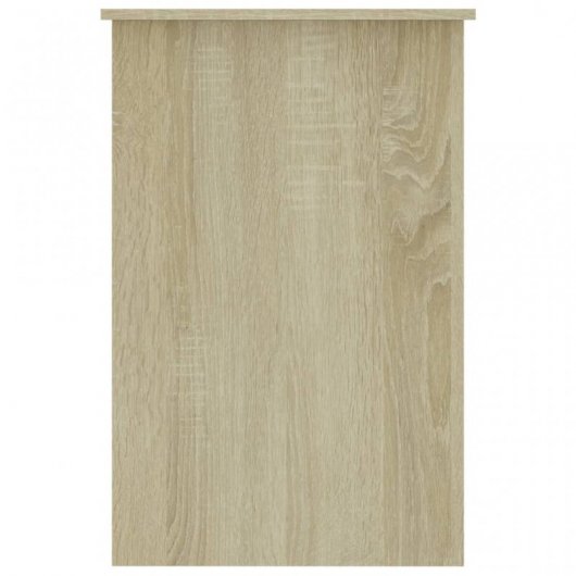 VidaXL Bureau en aggloméré de chêne Sonoma 100x50x76cm