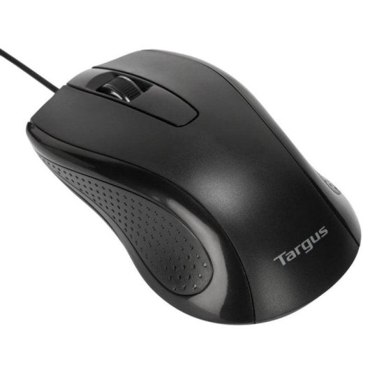 Maus Targus AMU81AMGL USB 1000 DPI Schwarz Ambidextrisch Antimikrobiell