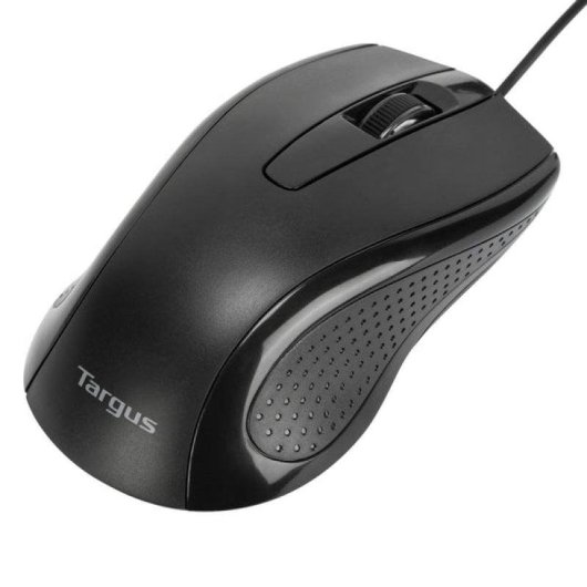 Maus Targus AMU81AMGL USB 1000 DPI Schwarz Ambidextrisch Antimikrobiell