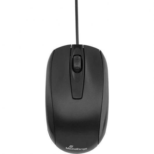 Mouse ottico Mediarange MROS211 1000 DPI Nero