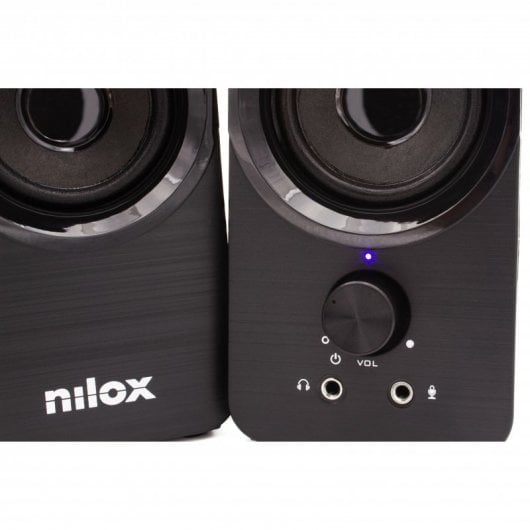 Altoparlanti da tavolo Nilox 6W Nero