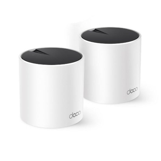 WiFi Mesh TP-Link Deco X55 2 Nodi 3000 Mbps Copertura 4500 piedi² Sicurezza