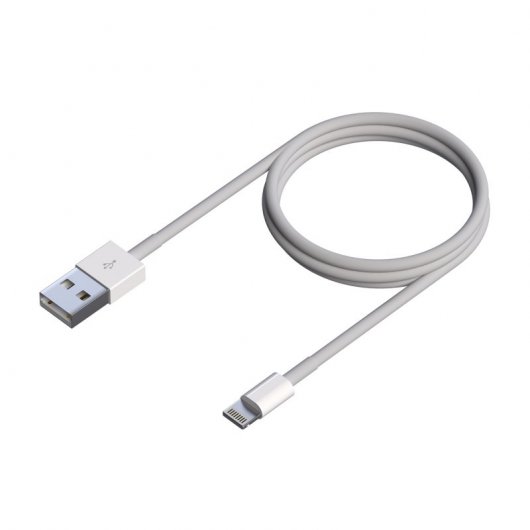 Aisens A102-0542 Cable USB a Lightning 50cm Blanco