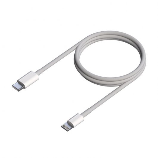Aisens A102-0543 USB-C a Lightning 50cm Blanco