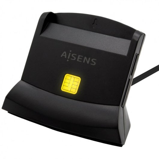 Lettore di schede e ID USB-C Aisens ASCR-SN04CSD-BK