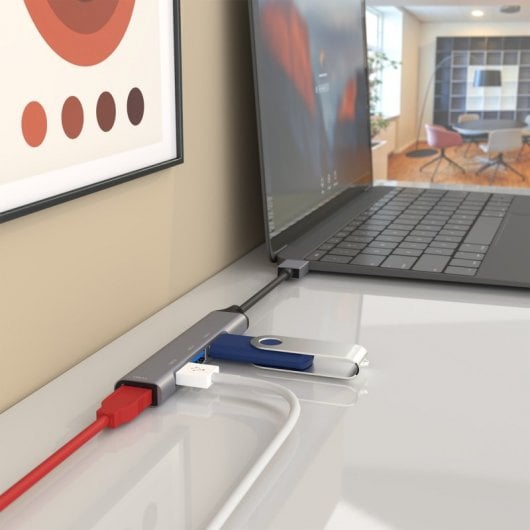 Aisens A106-0540 Hub USB 3.0 x4 Puertos