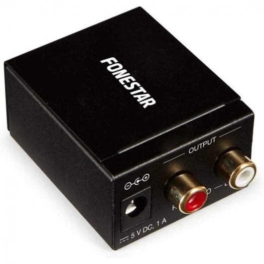 Convertisson Audio Fonestar FO-37DA Optique Coaxial RCA
