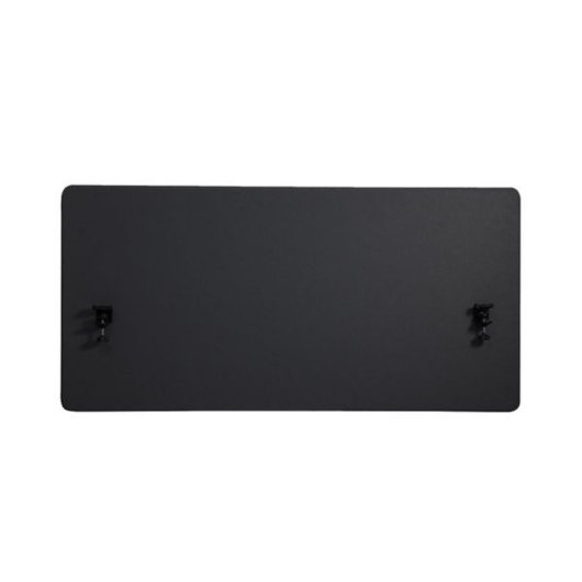 Kimex Panel Divisor Acústico para Escritorio 180x60cm Negro