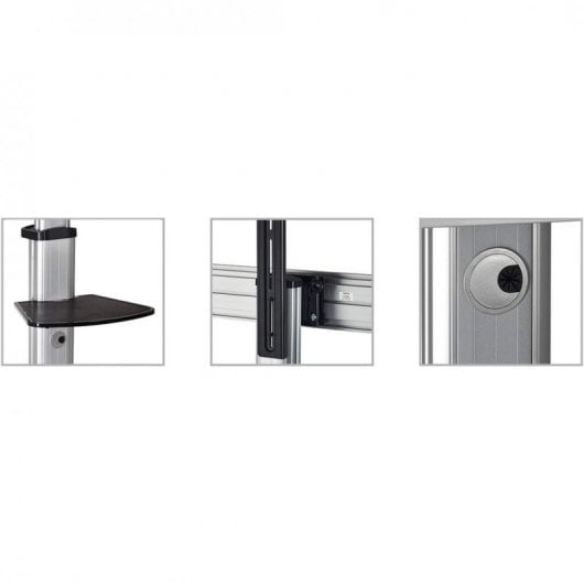 Fonestar STS-4064P Supporto TV da Terra 37" a 70" 600x400 Max 50Kg