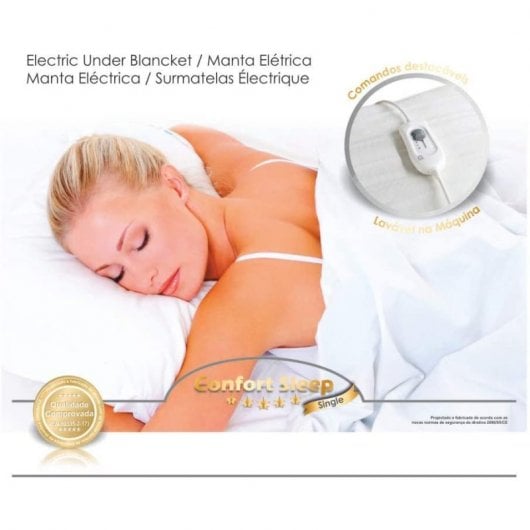 Haeger Confort Sleep Single Manta Eléctrica 150x70cm 60W