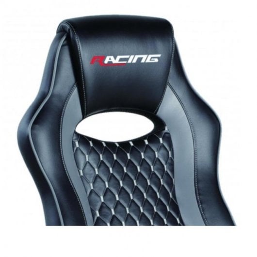 Sedia da gaming girevole Bergner Racing nera