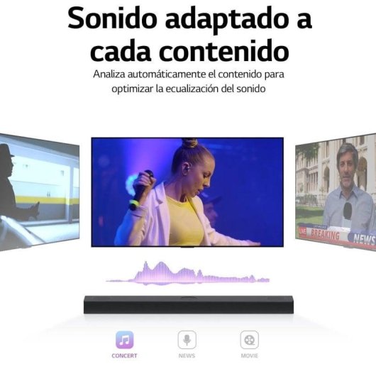 Barra de Som LG S80QY 3.1.3 480W Bluetooth WiFi Dolby Atmos