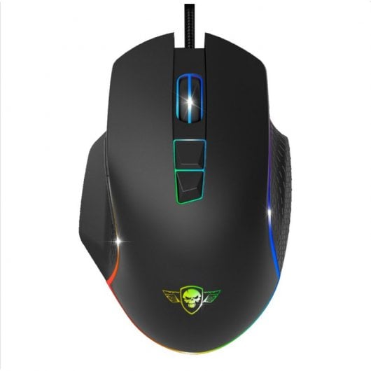 Mouse da gioco ottico Spirit of Gamer Pro M1 8000 DPI nero