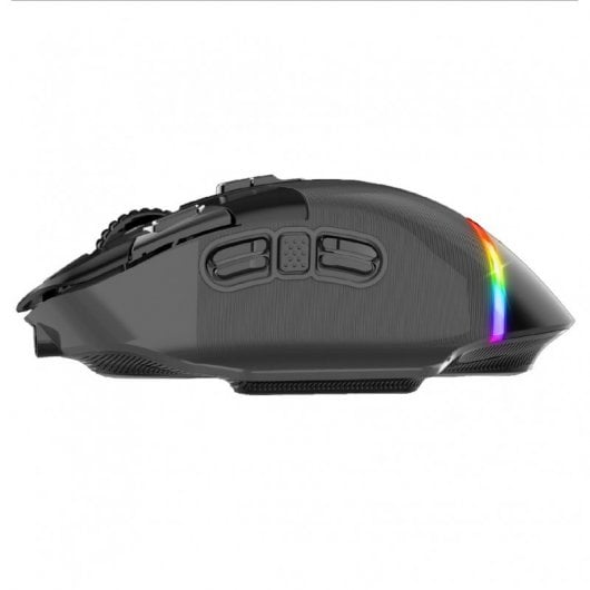 Mouse da gioco wireless Spirit of Gamer Xpert M800 RGB 10000 DPI Nero