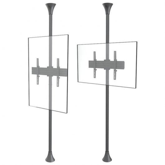 Supporto Da Pavimento/Soffitto Inclinabile/Girevole Kimex per TV 32''-75'' VESA 400x400 Max 30Kg