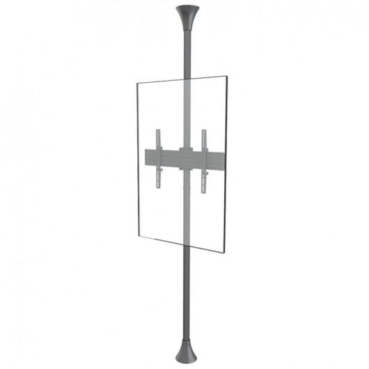 Kimex Supporto Da Pavimento/Soffitto Inclinabile per TV 55''-75'' VESA 400x600 Max 30Kg