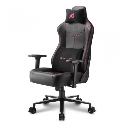 Sedia da gaming Sharkoon Skiller SGS30 Nera/Rosa