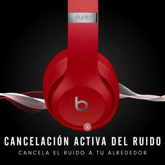 Cuffie Bluetooth pieghevoli Beats Studio 3 rosse