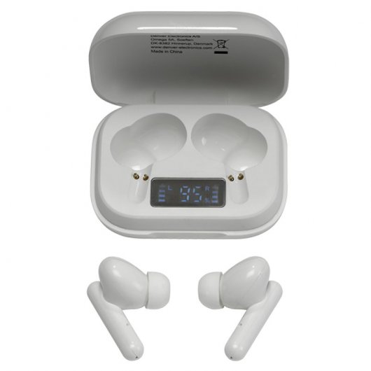 Denver TWE38 Casque sans fil Blanc
