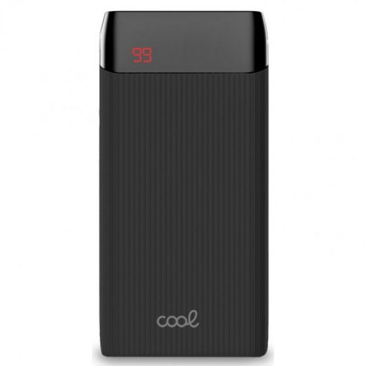 PowerBank Cool Waves 10.000 mAh USB Nero